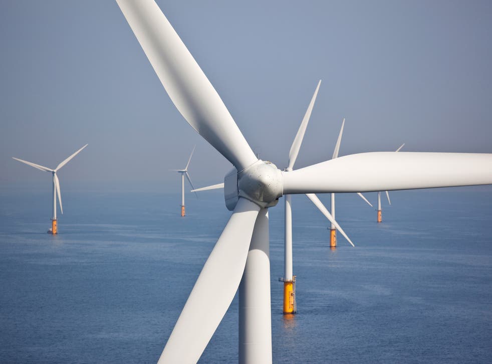 <p>The new wind farm will be around 43 miles off the coast</p>