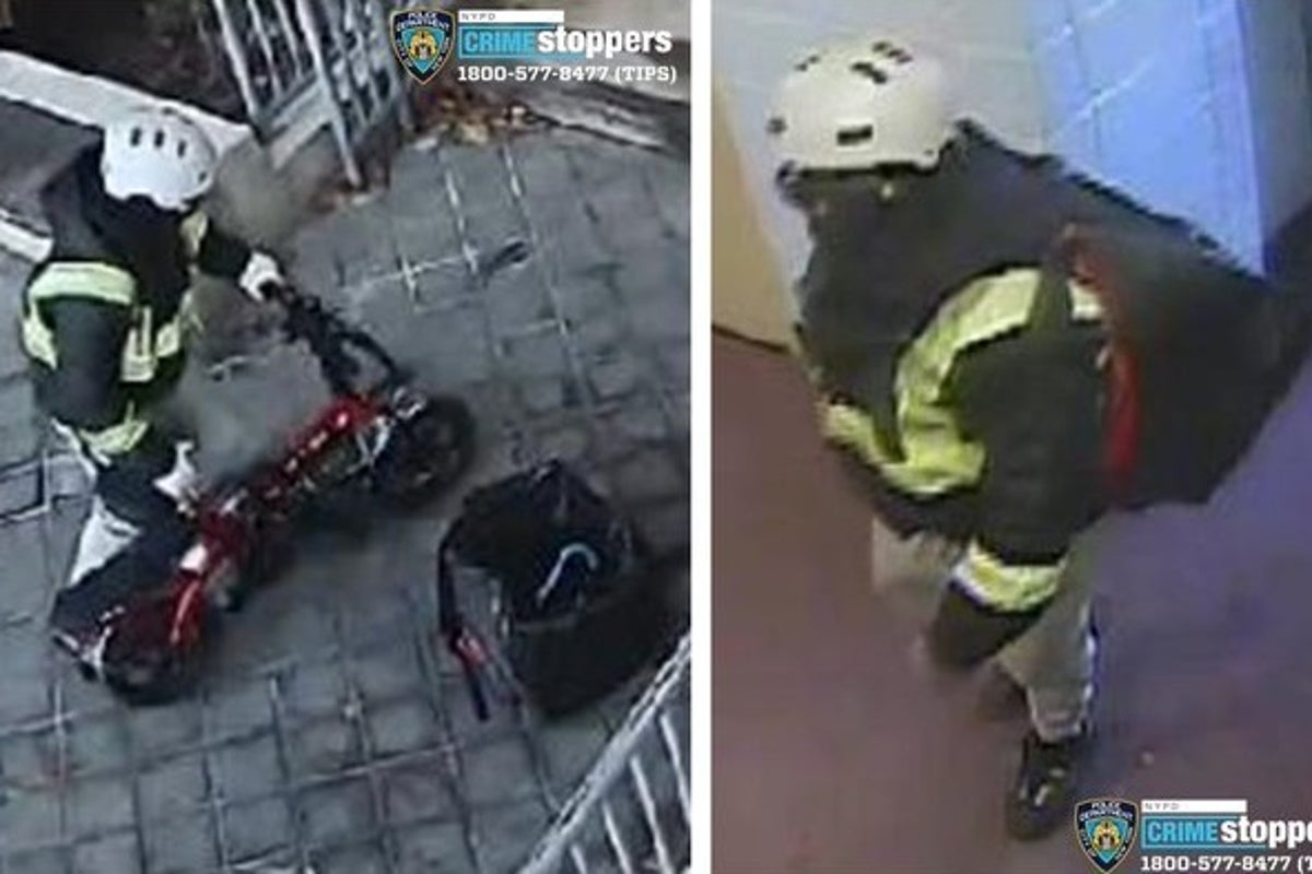 New York murder suspect disguised as food delivery rider shot man in ...