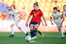 Alexia Putellas wins Fifa Best Award 2021 to add to Ballon d’Or success