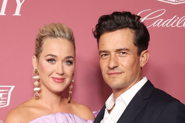 <p>Katy Perry and Orlando Bloom </p>