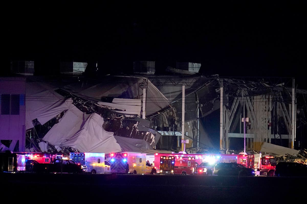 Family of delivery driver killed in tornado sues Amazon over warehouse collapse