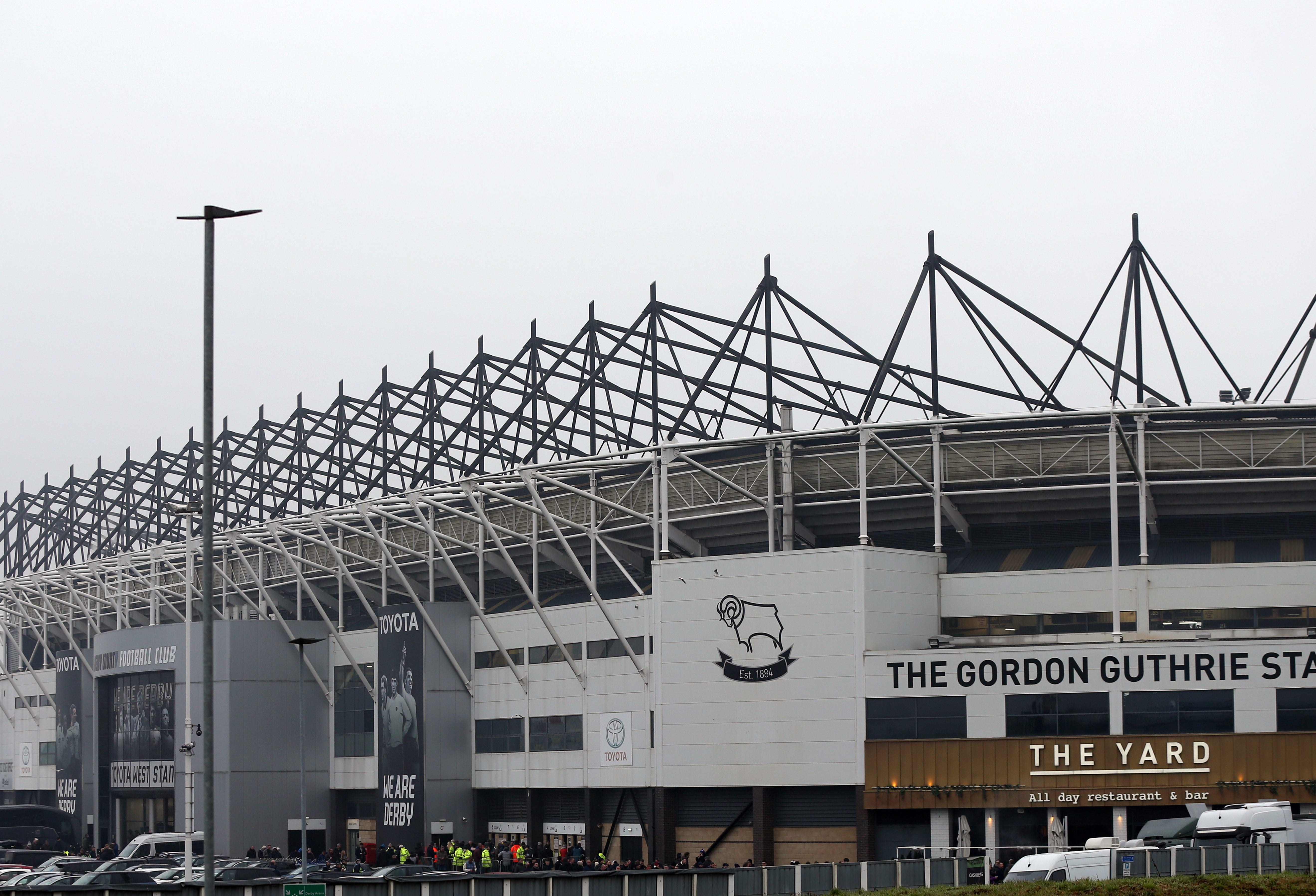 Derby have been in administration since September (Barrington Coombs/PA)