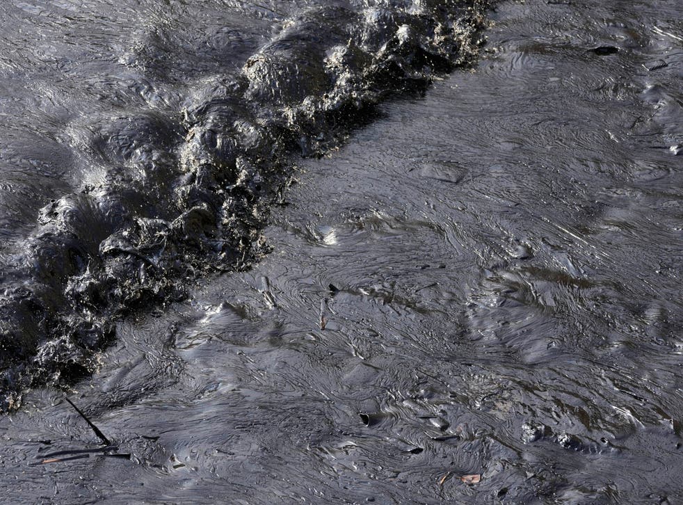APTOPIX Peru Oil Spill