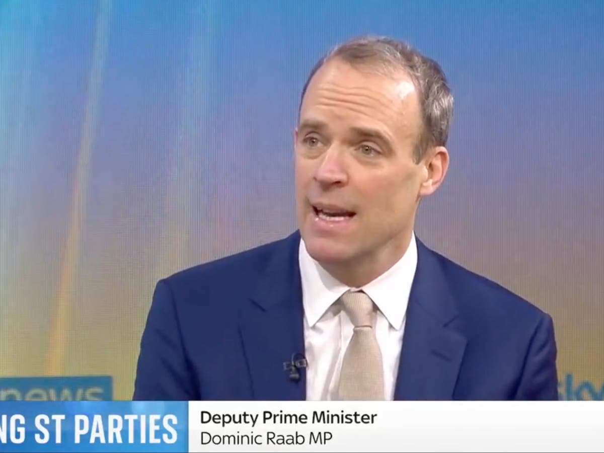 Boris Johnson news &ndash; live: Raab insists Cummings&rsquo; party claims &lsquo;nonsense&rsquo;, as ministers openly criticise PM