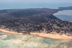 Tonga could be cut off for weeks after eruption damaged undersea cable