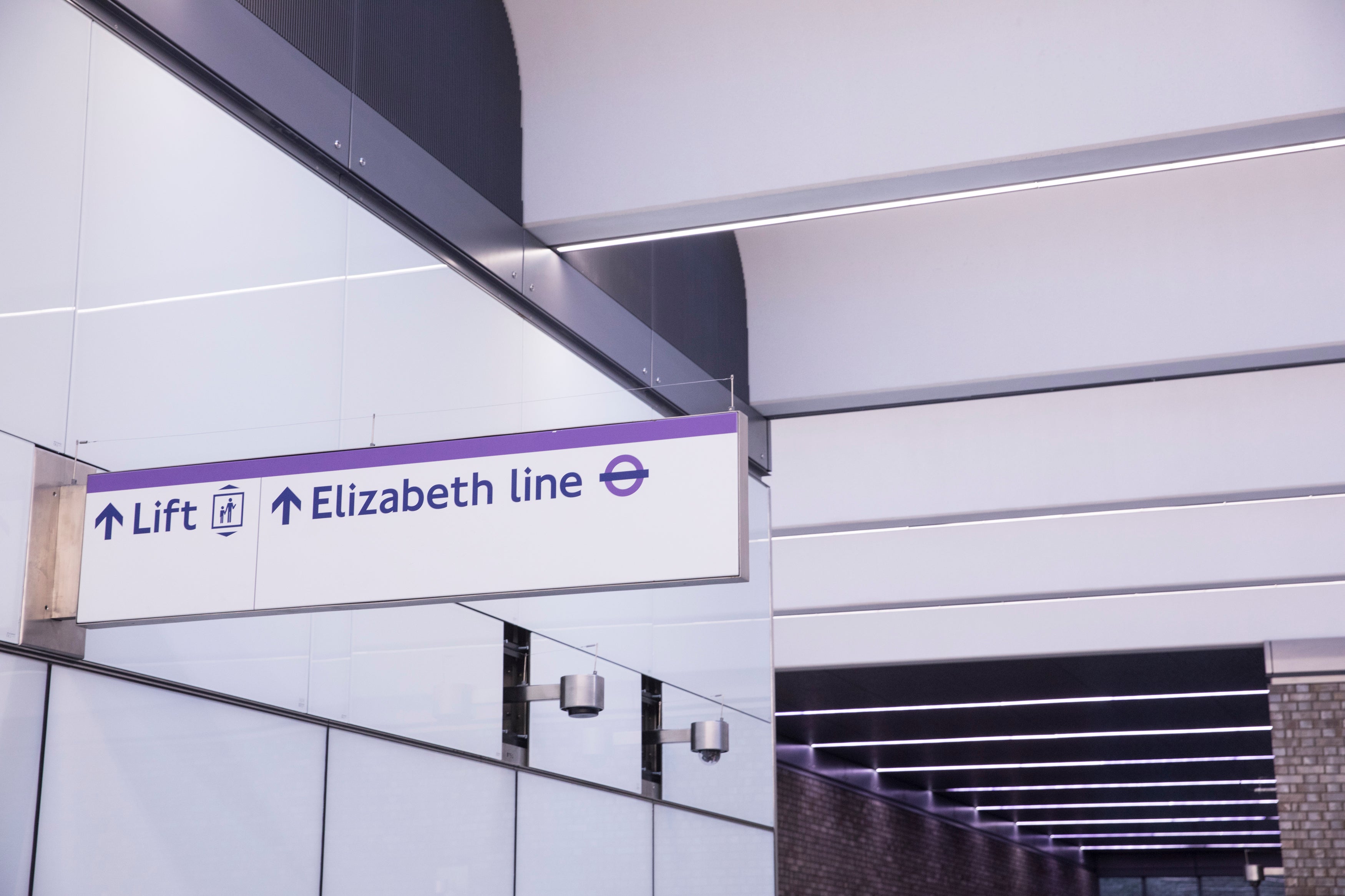 It will be known as the Elizabeth line once services begin (TfL/PA)