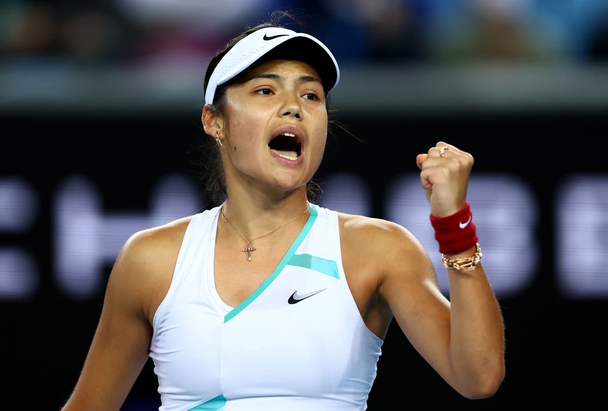 Emma Raducanu overcomes &lsquo;adversity&rsquo; to beat Sloane Stephens on Australian Open debut
