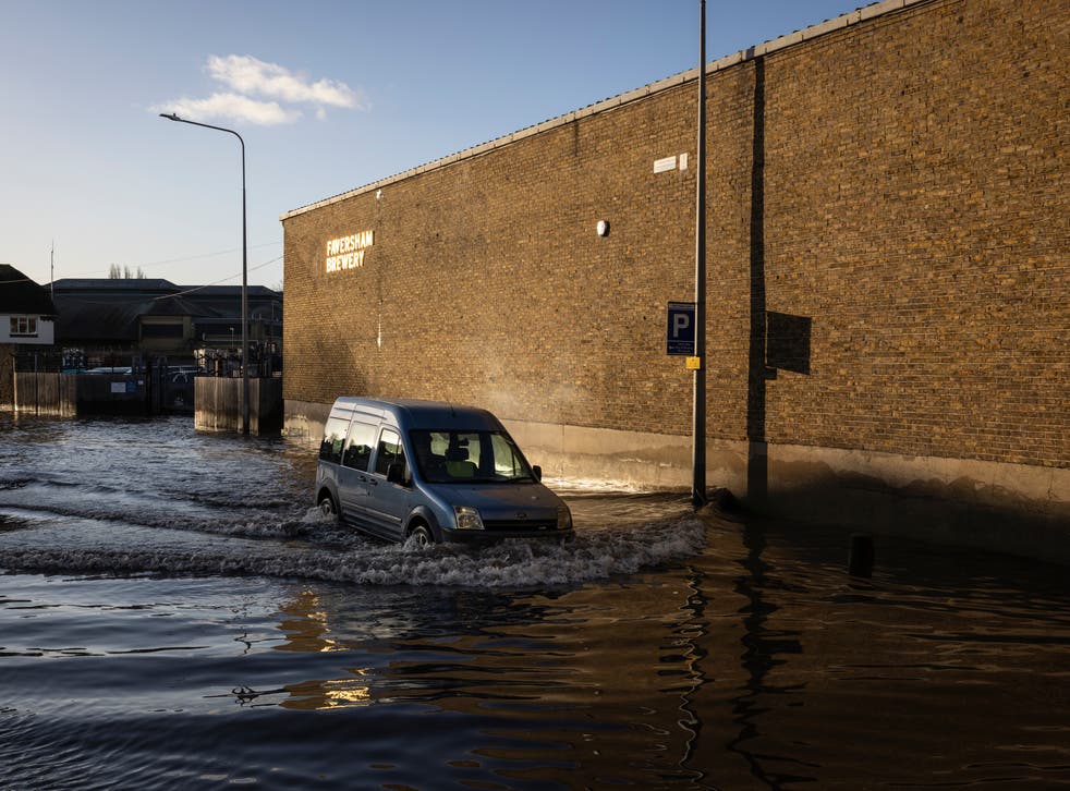 <p>A top official has warned the UK’s flood risk is being exacerbated by the climate crisis</p>