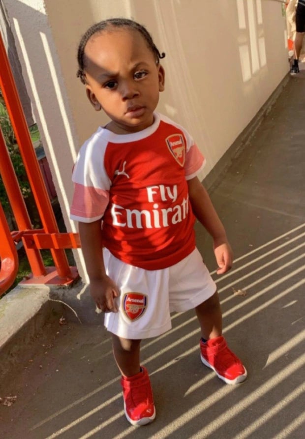 Two-year-old Kyrell Matthews who died at a home in Thornton Heath, south London, on October 20 2019 (Metropolitan Police/PA)
