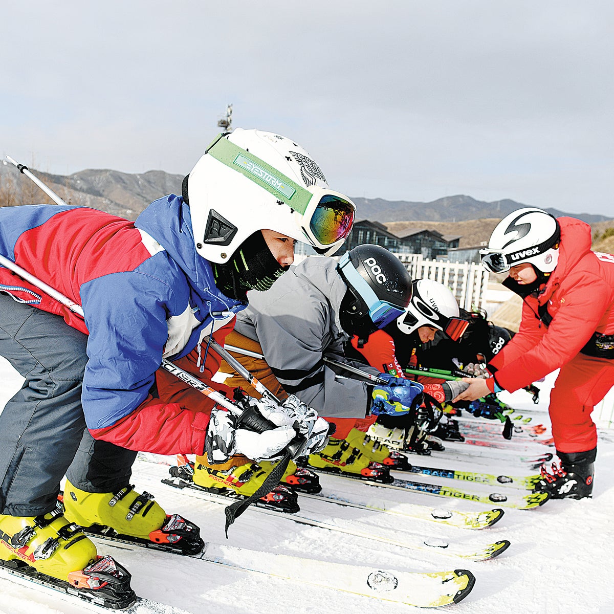 Exploring Zhangjiakou’s Smart Winter Sports Tech and Cultural Heritage 3 Athletes training with smart technology in Zhangjiakou