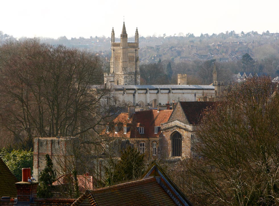 General view of Winchester College in Hampshire (PA)