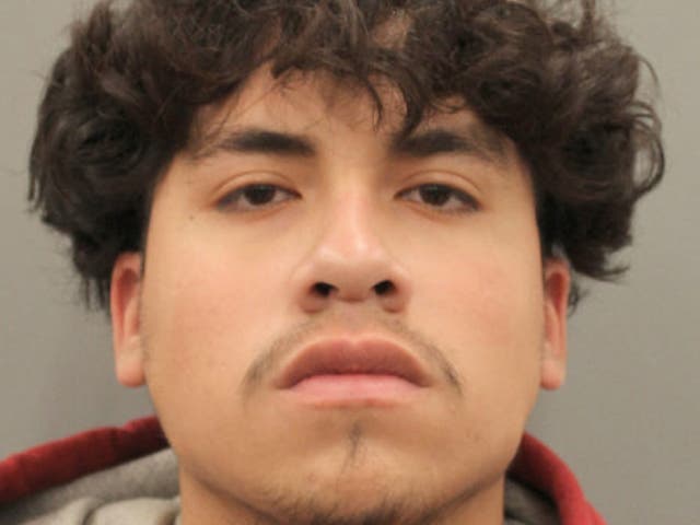 <p>Frank Deleon Jr, 17, has been charged with the murder of his girlfriend, Diamond Alvarez. Police claim Mr Deleon shot Ms Alvarez 22 times at a park near her home. </p>