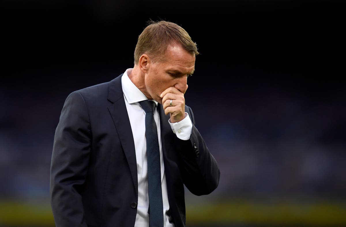 Brendan Rodgers hoping to see Leicester fightback in second half of season