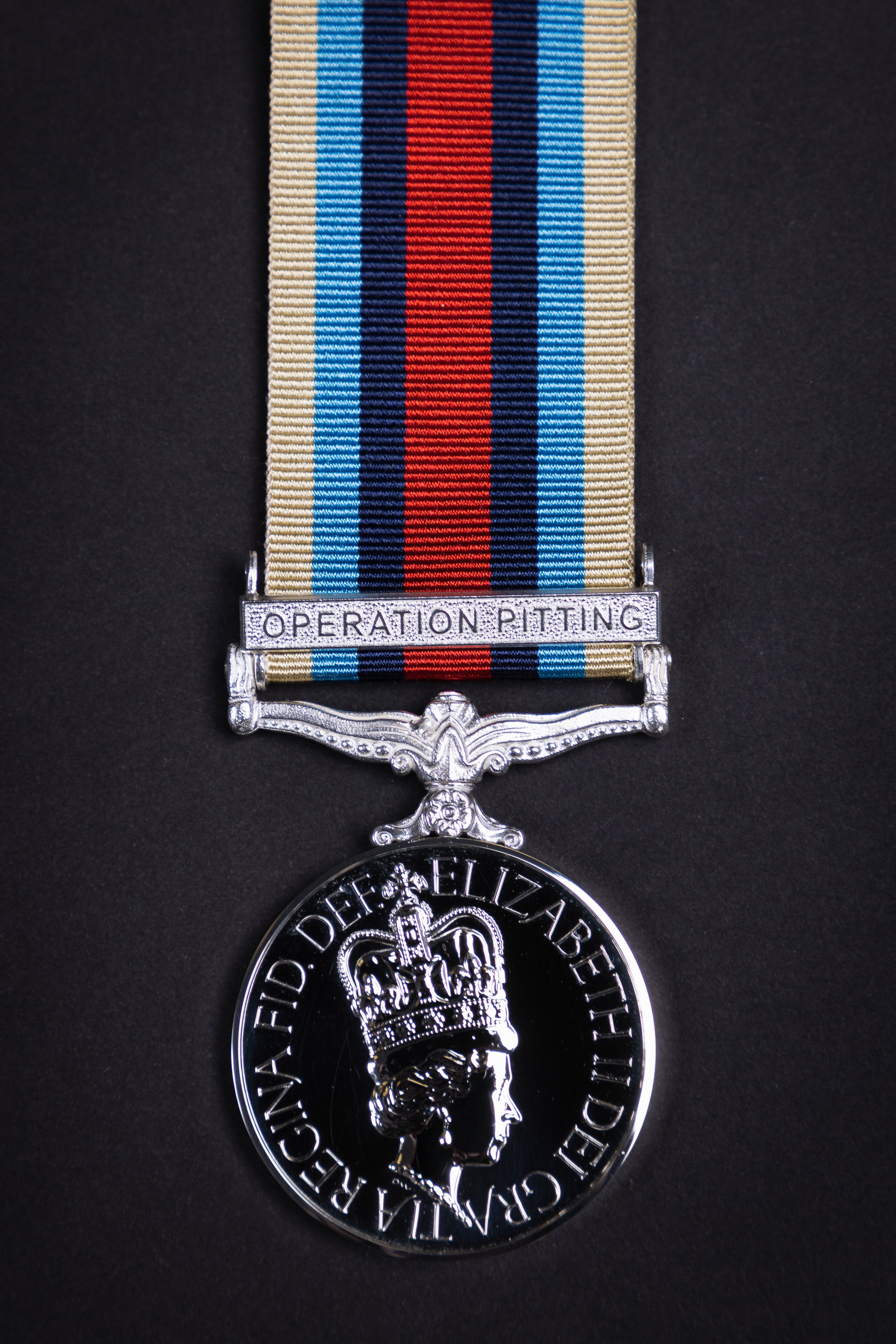 Operation PITTING Medal and Clasp (MoD)