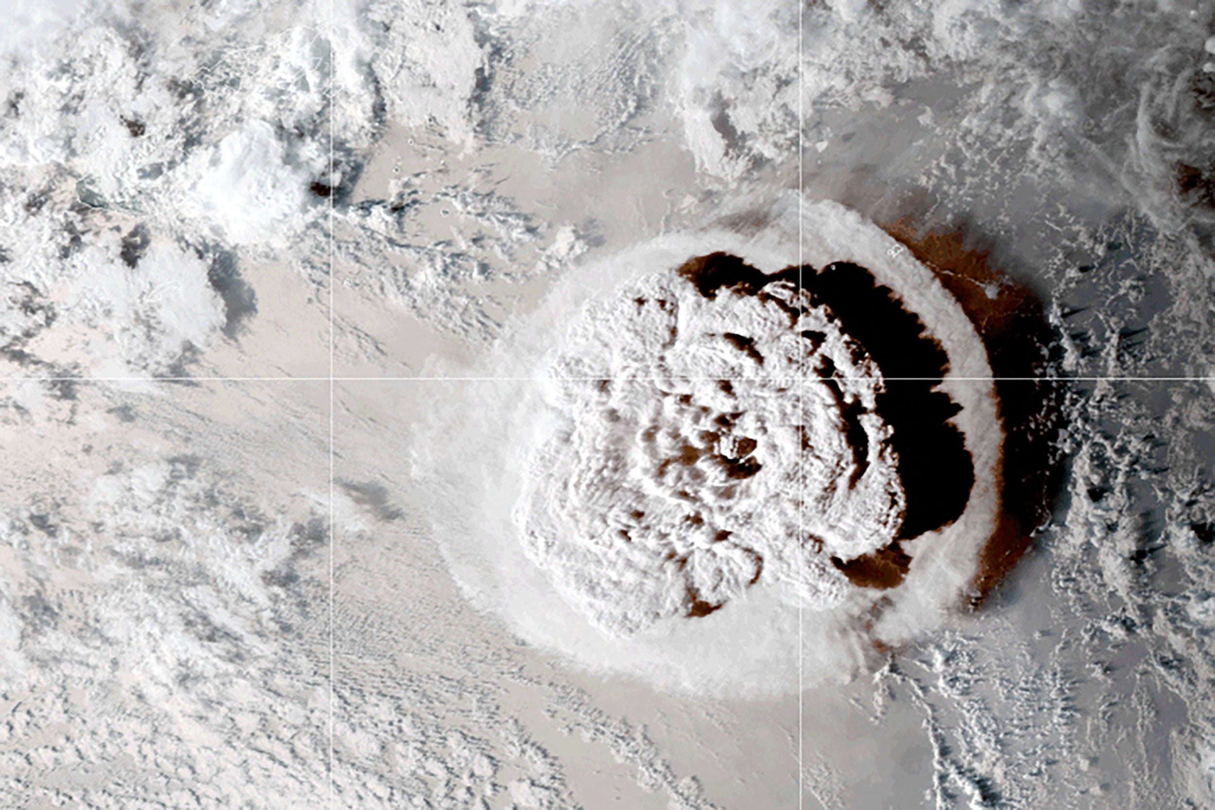 The Tonga volcano eruption had led to widespread damage to the country’s infrastructure and had cut off its communications with the rest of the world