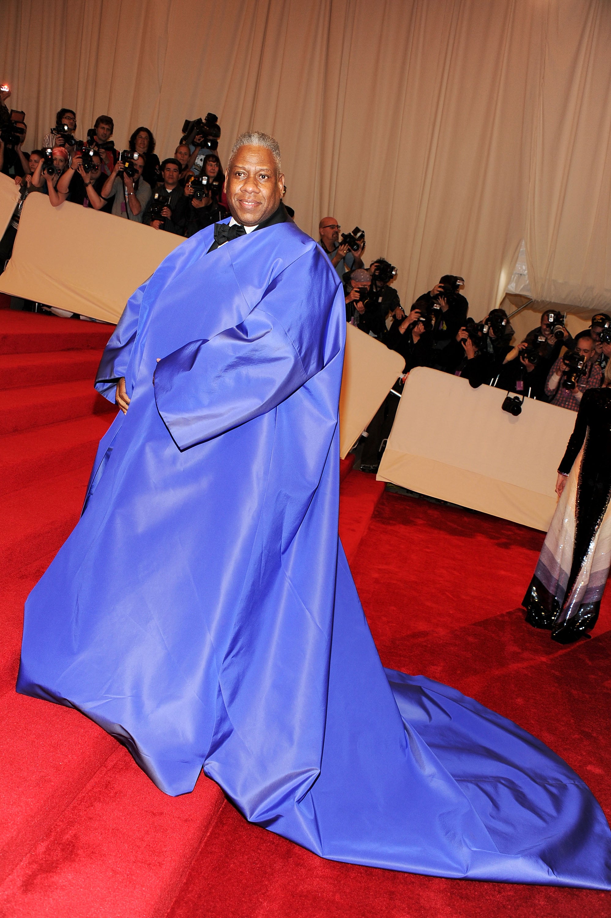Andre Leon Talley attends the "Alexander McQueen: Savage Beauty" Costume Institute Gala at The Metropolitan Museum of Art on May 2, 2011
