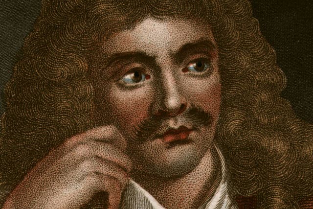 <p>French dramatist and actor Jean Baptiste Poquelin de Molière (1622-1673), circa 1660</p>