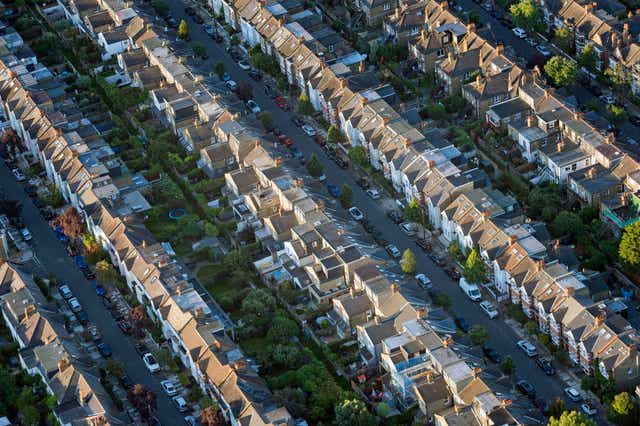 House prices surged by 10.0% annually in November 2021 (Victoria Jones/PA)