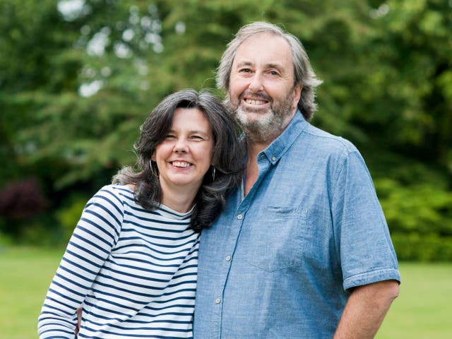 <p>Ian Stewart with Helen Bailey, who he was found guilty of murdering</p>