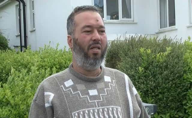Video grab of Abubaker Deghayes speaking from his home in Saltdean, East Sussex (PA Video)