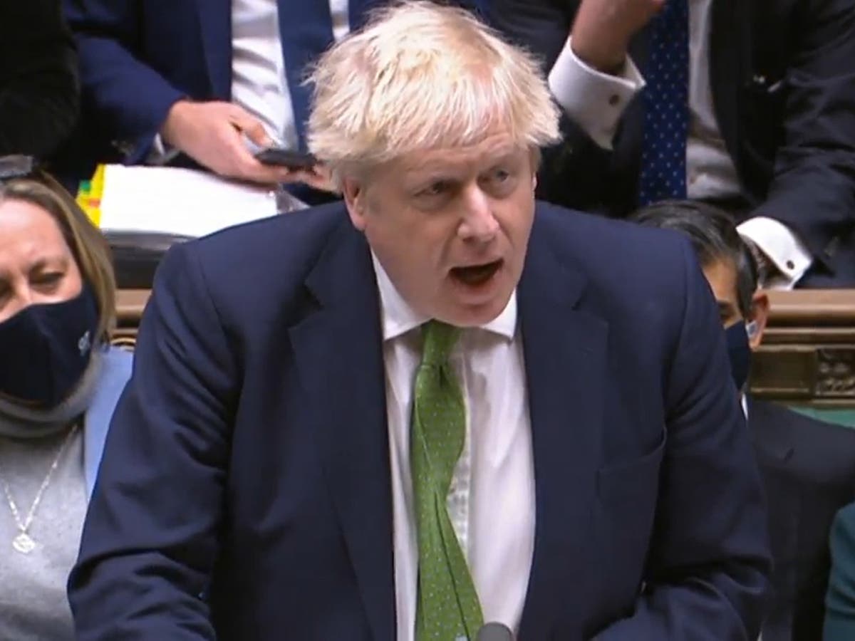 Floundering Boris Johnson says questions about No 10 party are &lsquo;wasting people&rsquo;s time&rsquo;