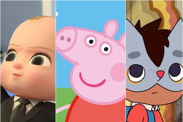 <p>‘The Boss Baby’, ‘Peppa Pig’ and ‘Wolfboy'</p>
