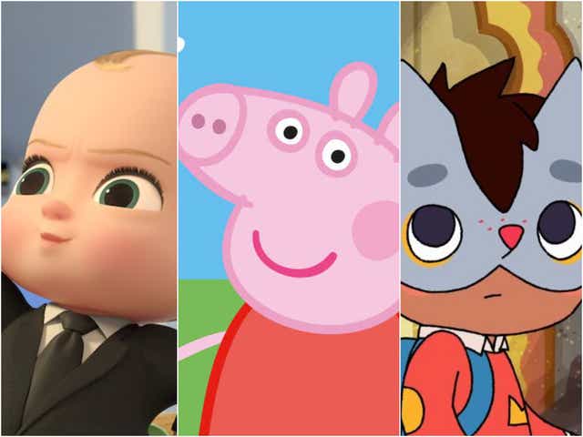 <p>‘The Boss Baby’, ‘Peppa Pig’ and ‘Wolfboy'</p>