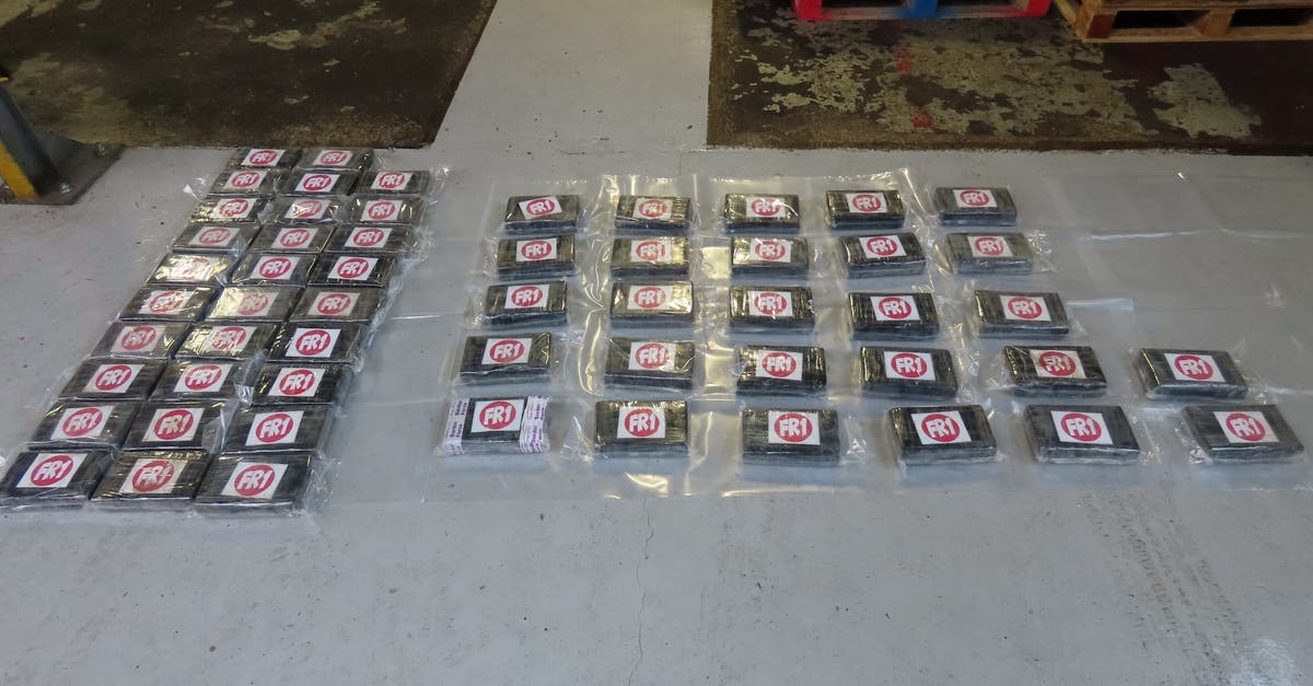 Cocaine worth &pound;5m seized at Kent port