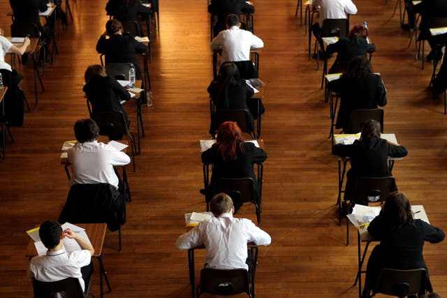 Two contingencies have been put in place by the SQA if Covid-19 means exams cannot go ahead (David Davies/PA)
