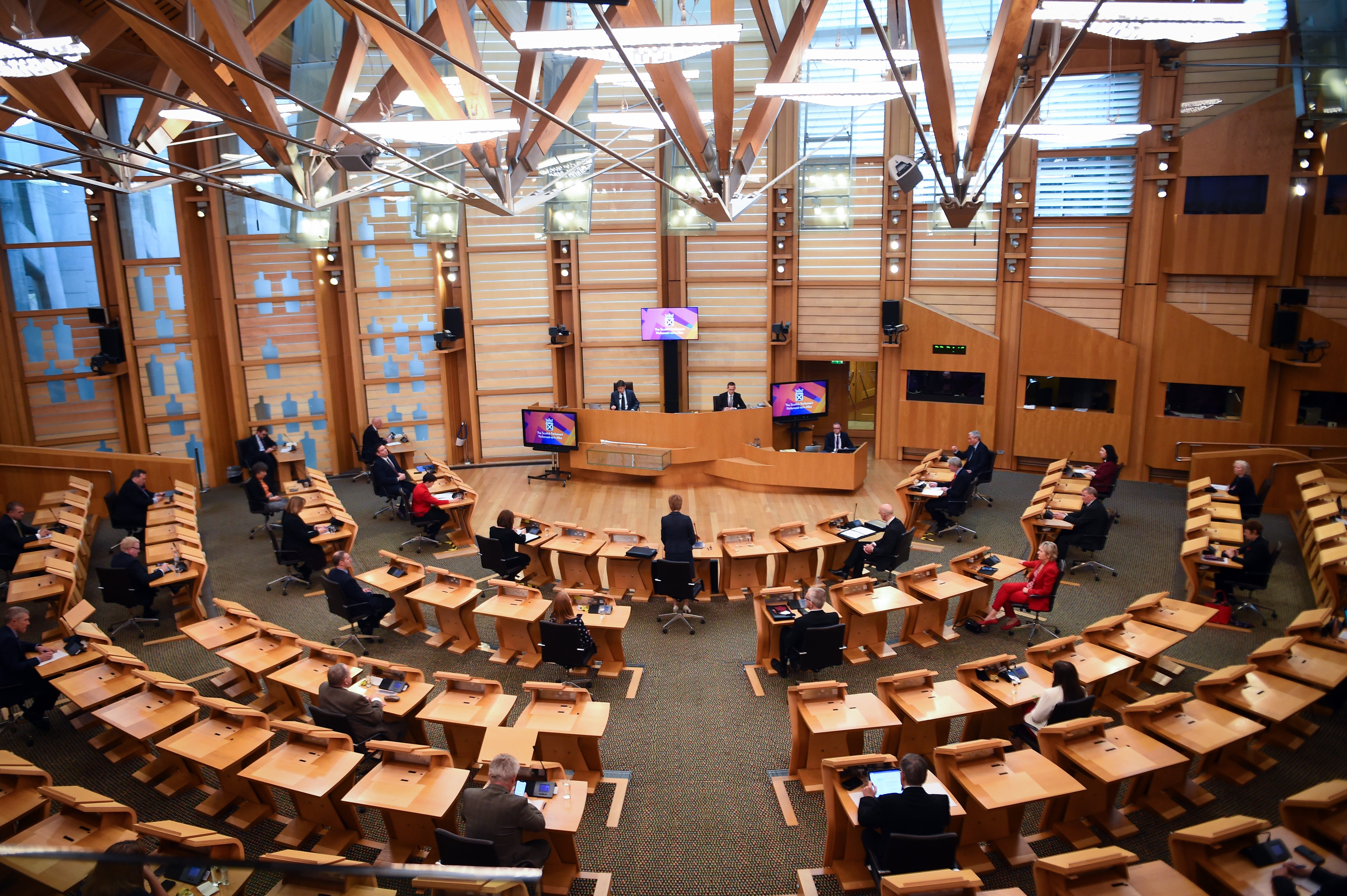 MSPs have passd legilation that will require licences for short-term rental properties (Andy Buchanan/PA)