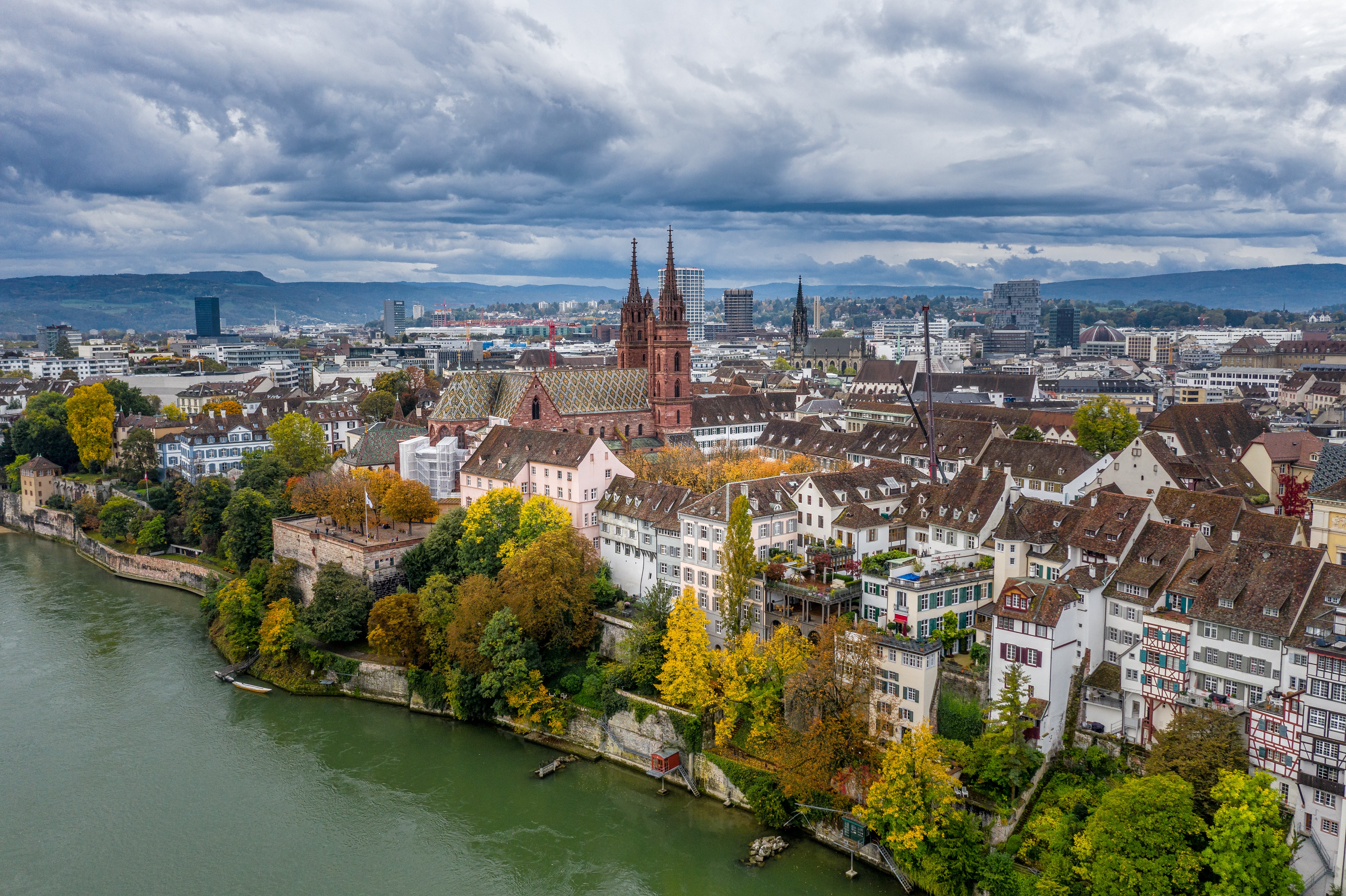 Basel would make an ideal starting point for a cross-country Rhine trip