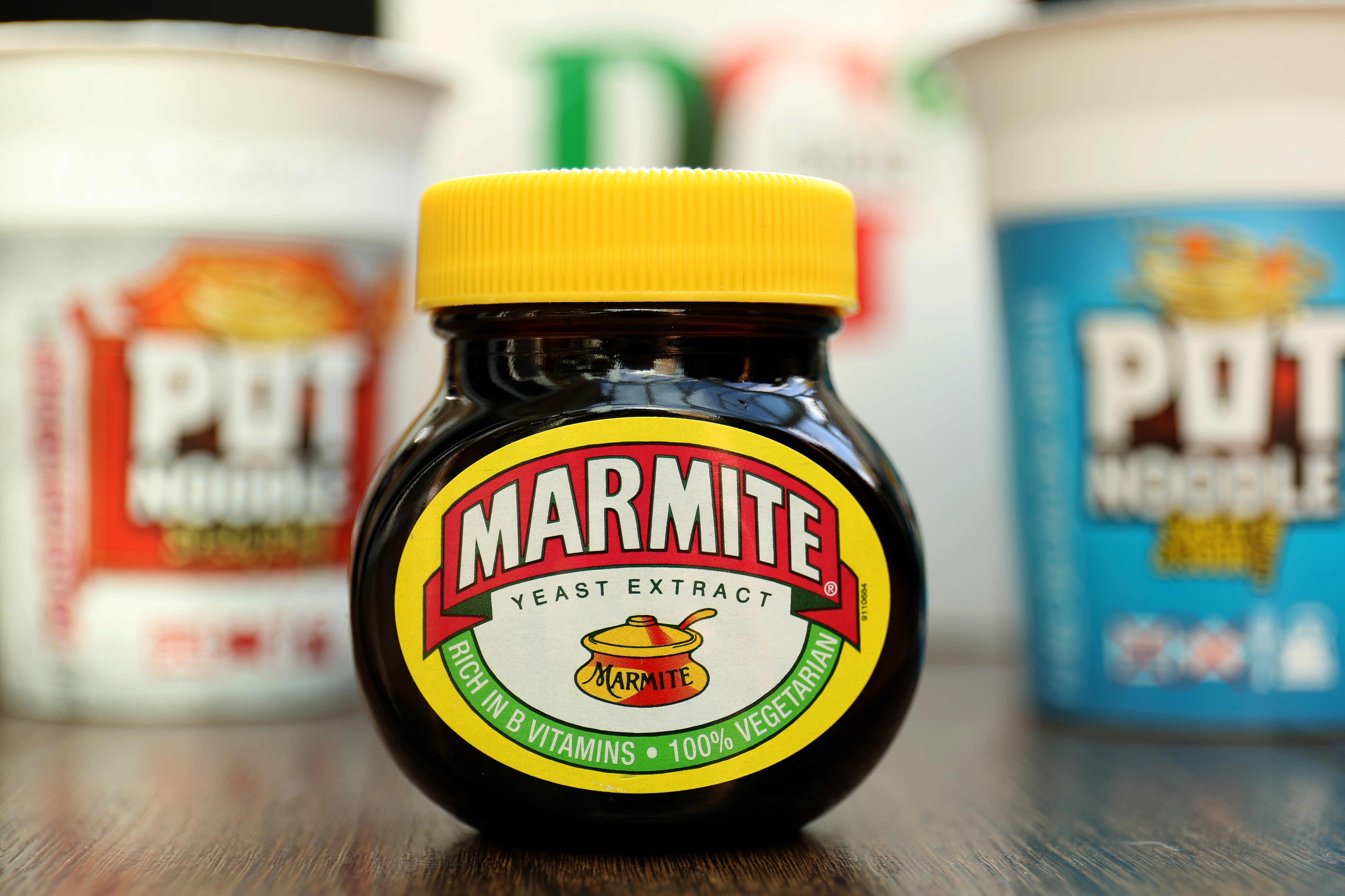 A Jar of Marmite and other Unilever products (Chris Radburn/PA)