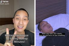 The ‘military sleep hack’ for falling asleep in two minutes