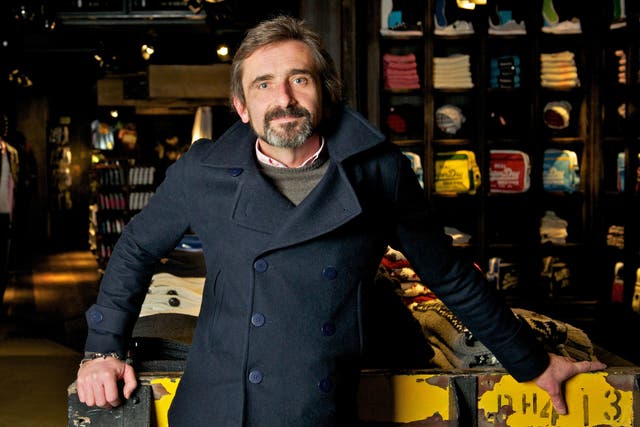 Superdry boss Julian Dunkerton has banned sales in its shops (Superdry/PA)