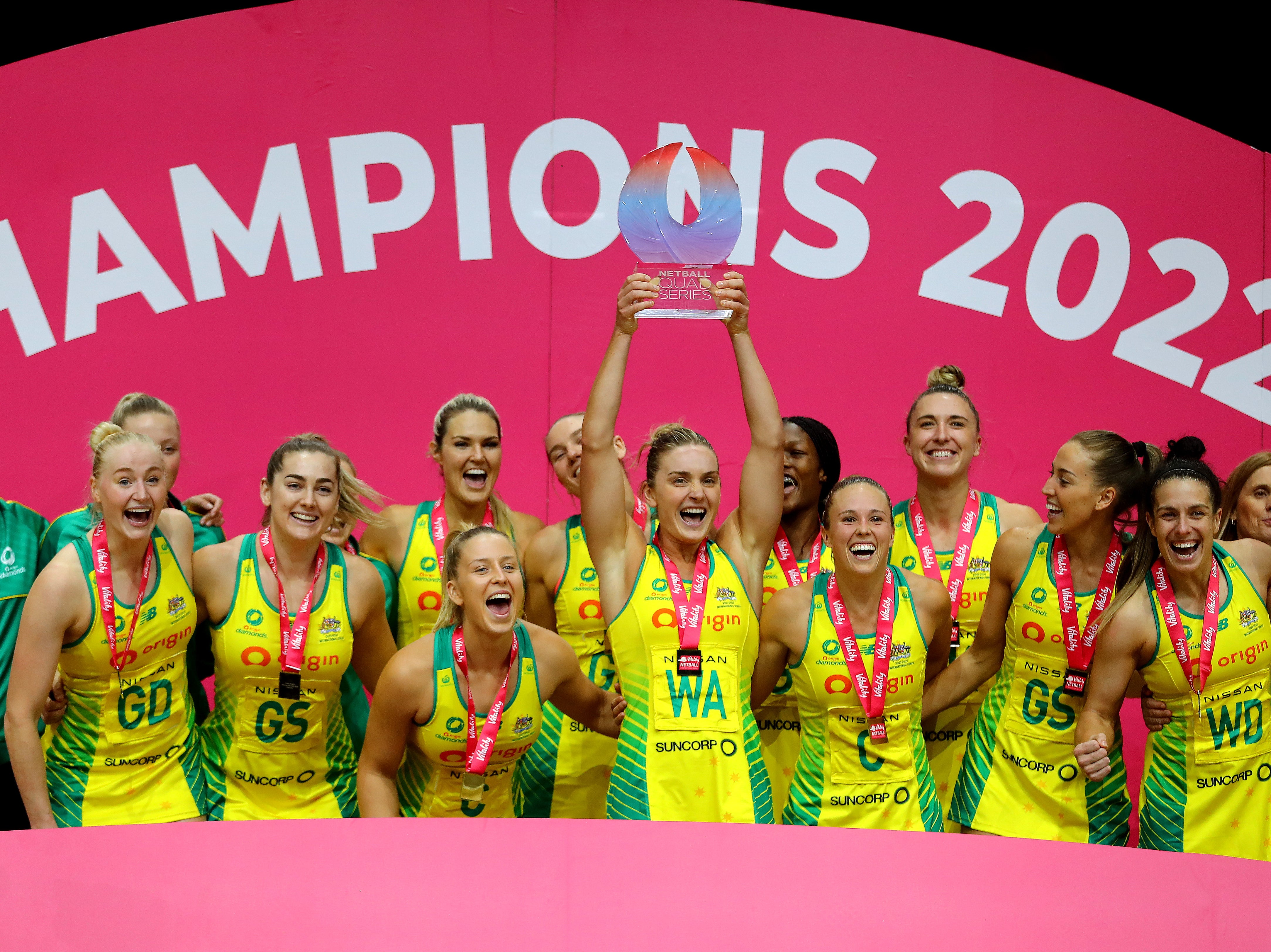 Australia emerged victorious in the Quad Series