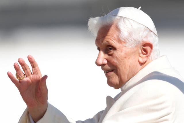 <p>Benedict stepped down as Pope in 2013 </p>