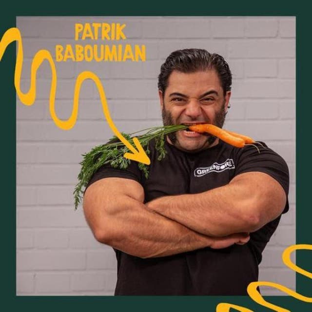 <p>Patrik Baboumian is a record-breaking powerlifter and a vegan</p>