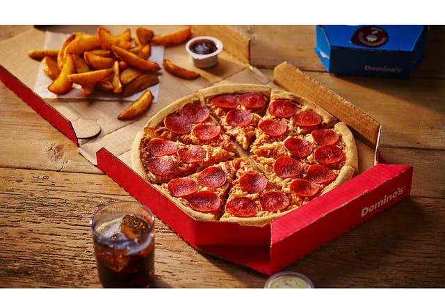 <p>Domino’s is launch a meal deal </p>