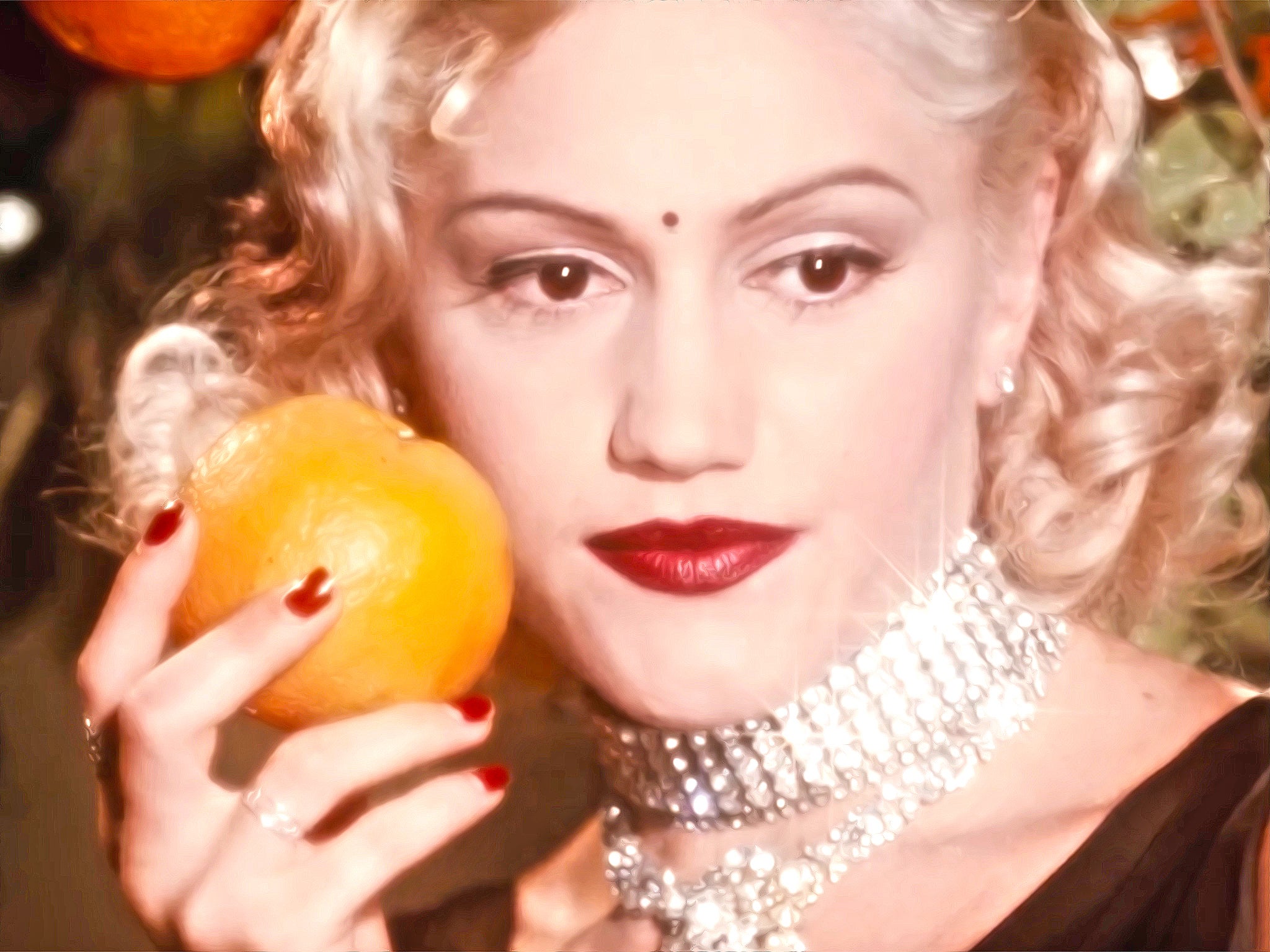 Gwen Stefani in the video for No Doubt’s instant classic ‘Don’t Speak’