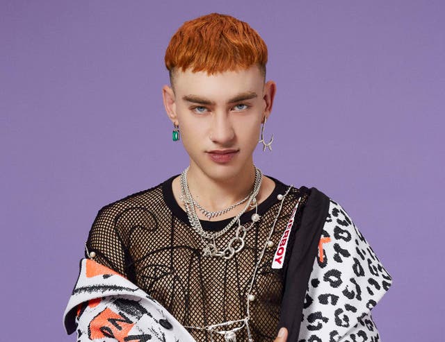 <p>Olly Alexander in artwork for the new Years & Years album</p>