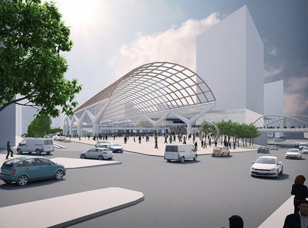 <p>A 2020 artist’s impression of how the Piccadilly overground station might look</p>