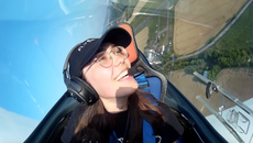 Teenage pilot Zara Rutherford becomes youngest woman to fly solo around the world