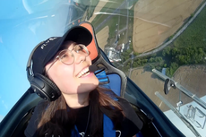 Teenage pilot Zara Rutherford becomes youngest woman to fly solo around the world