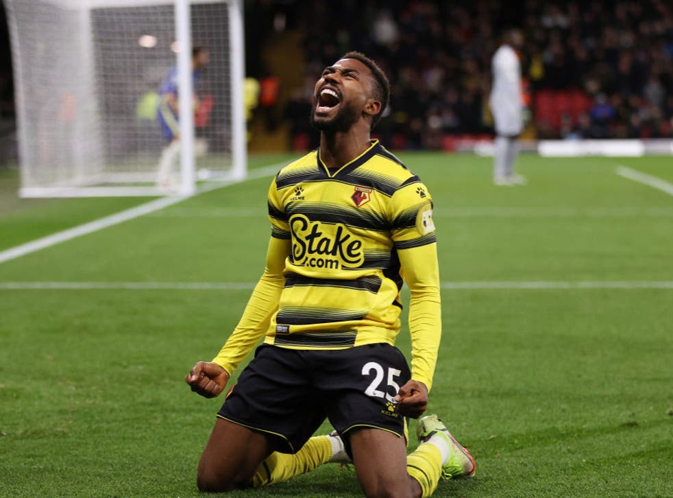 <p>Dennis has been in superb form for Watford so far this season</p>