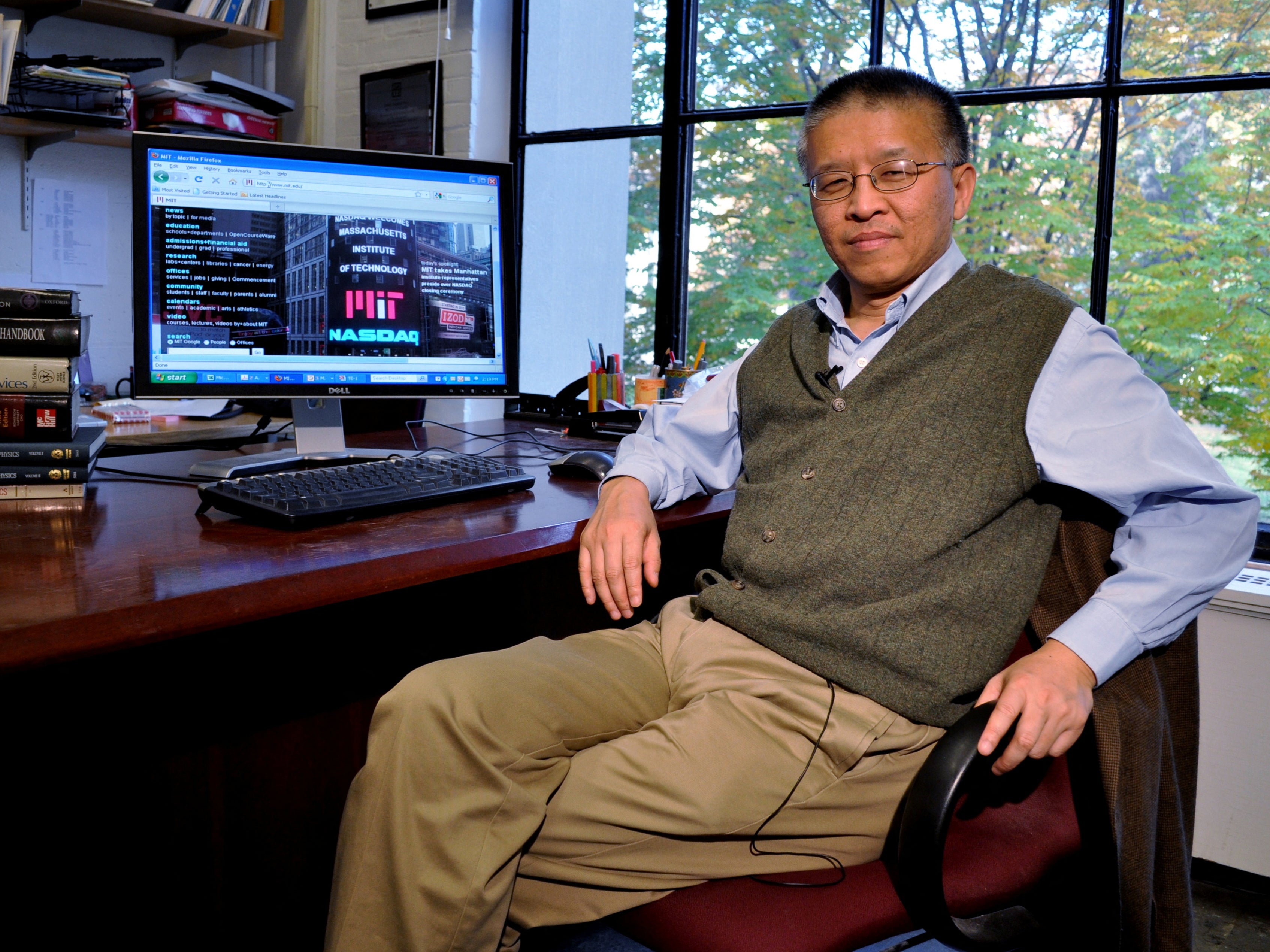 Gang Chen, a professor at the Massachusetts Institute of Technology, appears in this undated handout photo.