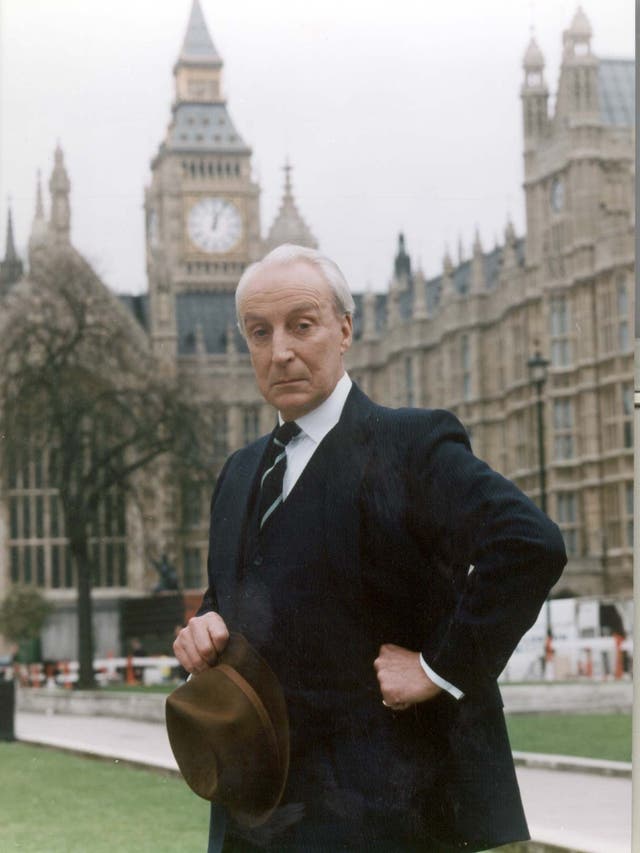 Ian Richardson starred as the scheming Francis Urquhart in The House of Cards trilogy (PA)