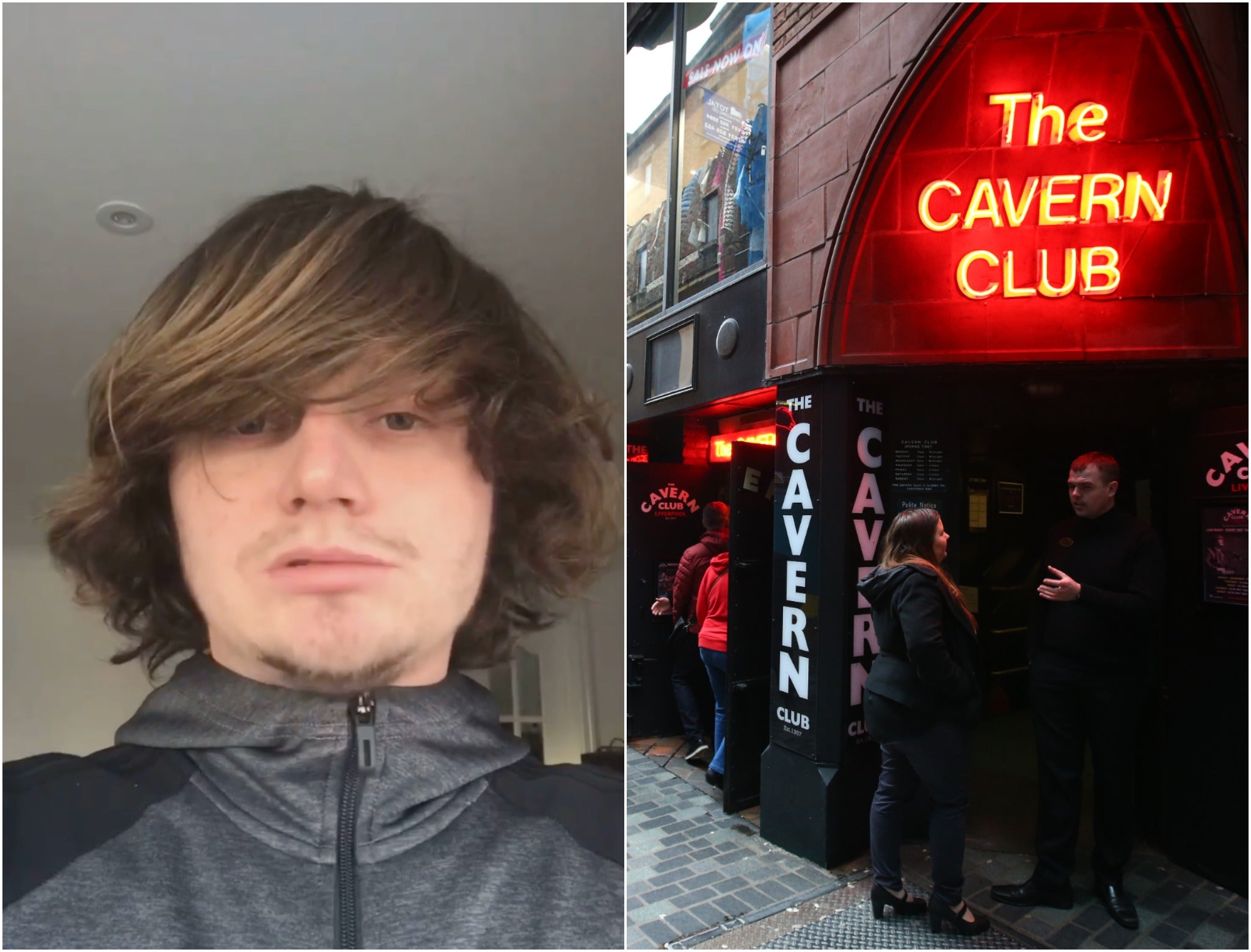 Jamie Webster (left) was dismayed after seeing tickets for his show at the Cavern Club on Viagogo listed for x3 the original price