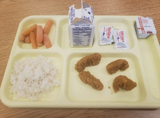 Father’s post with photos of his son’s ‘ridiculous’ school meals goes viral