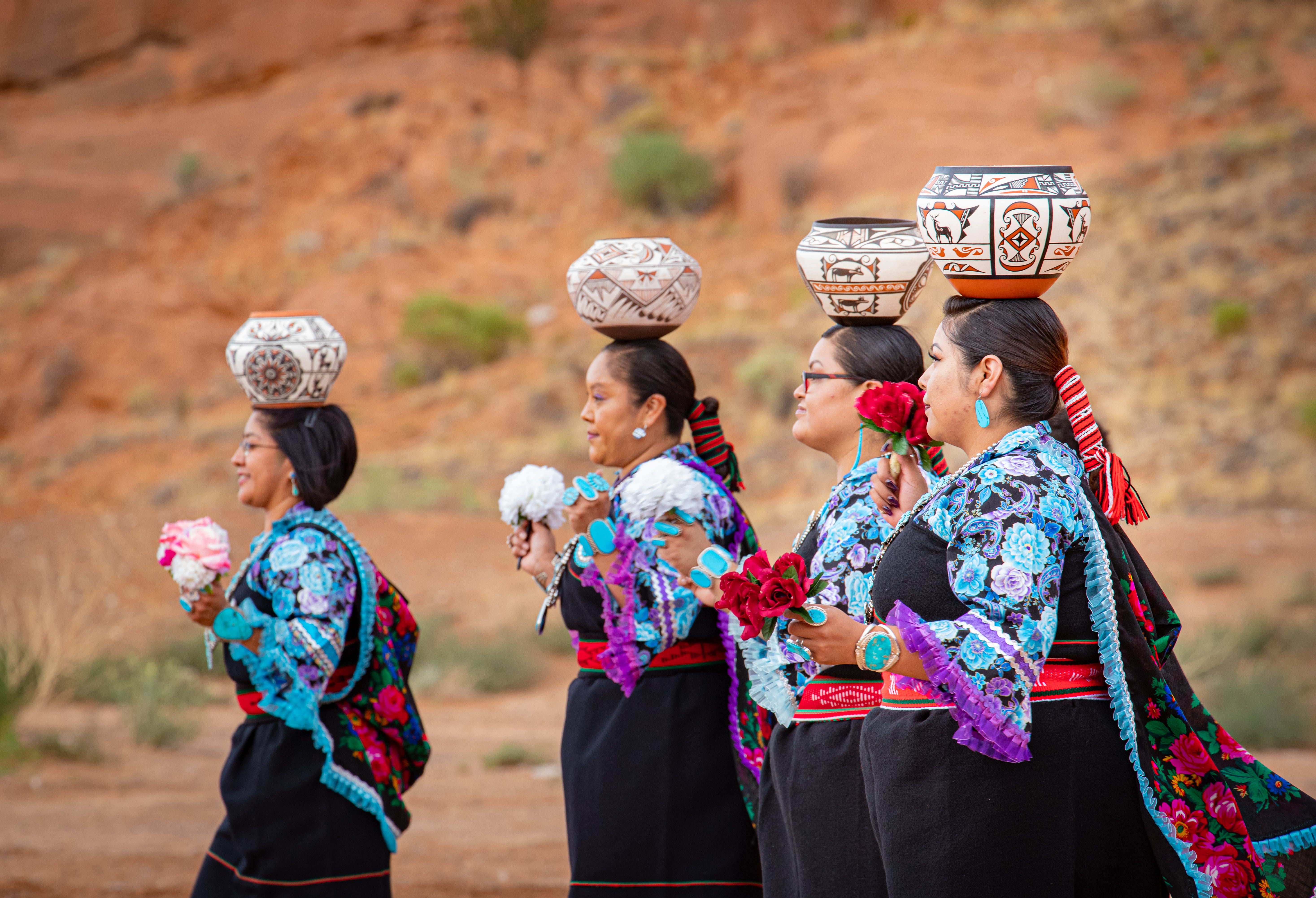 Zuni Pueblo Olla Maidens women's dance group