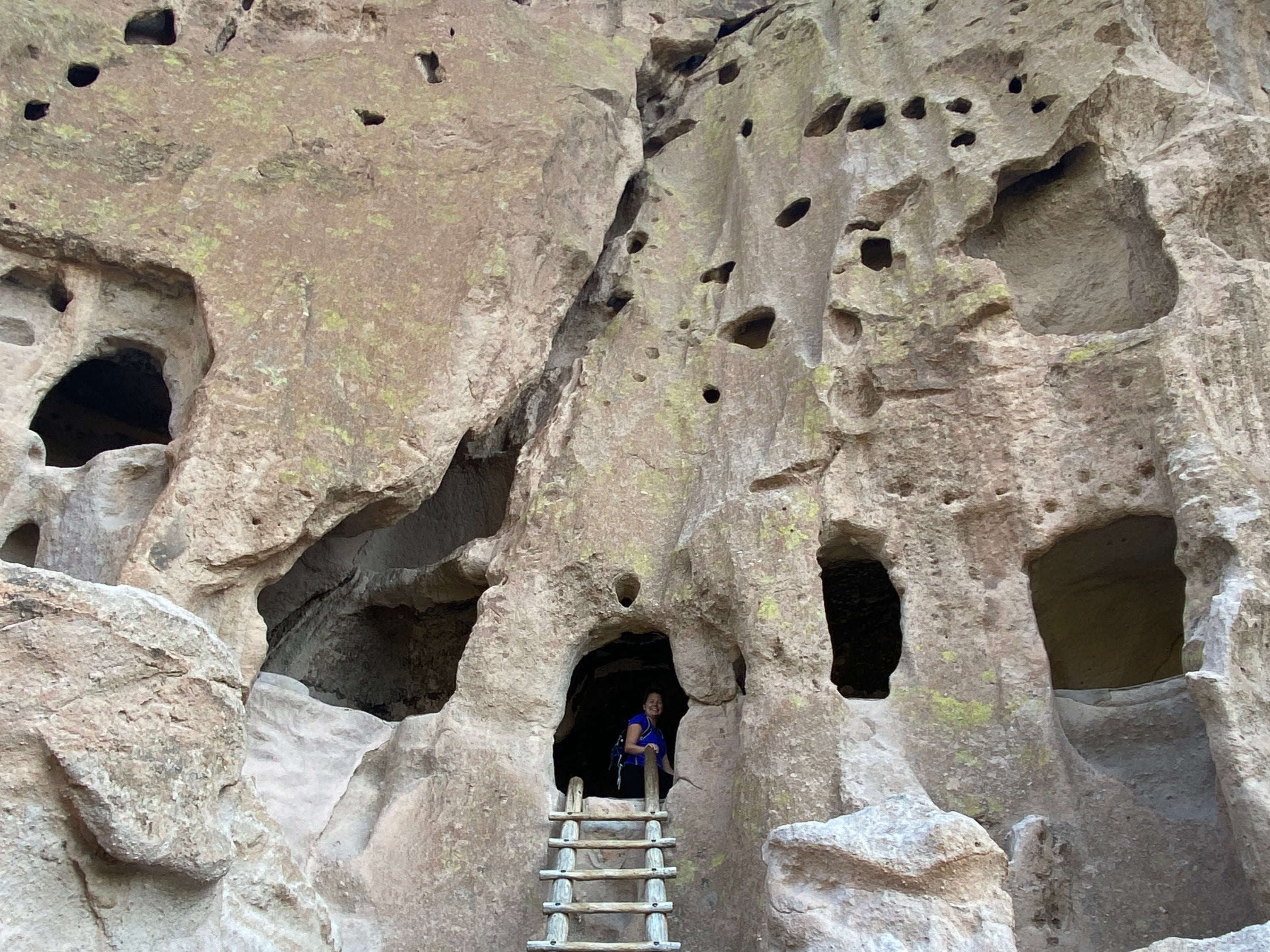 Cliff dwellings at Bandelier National Monument